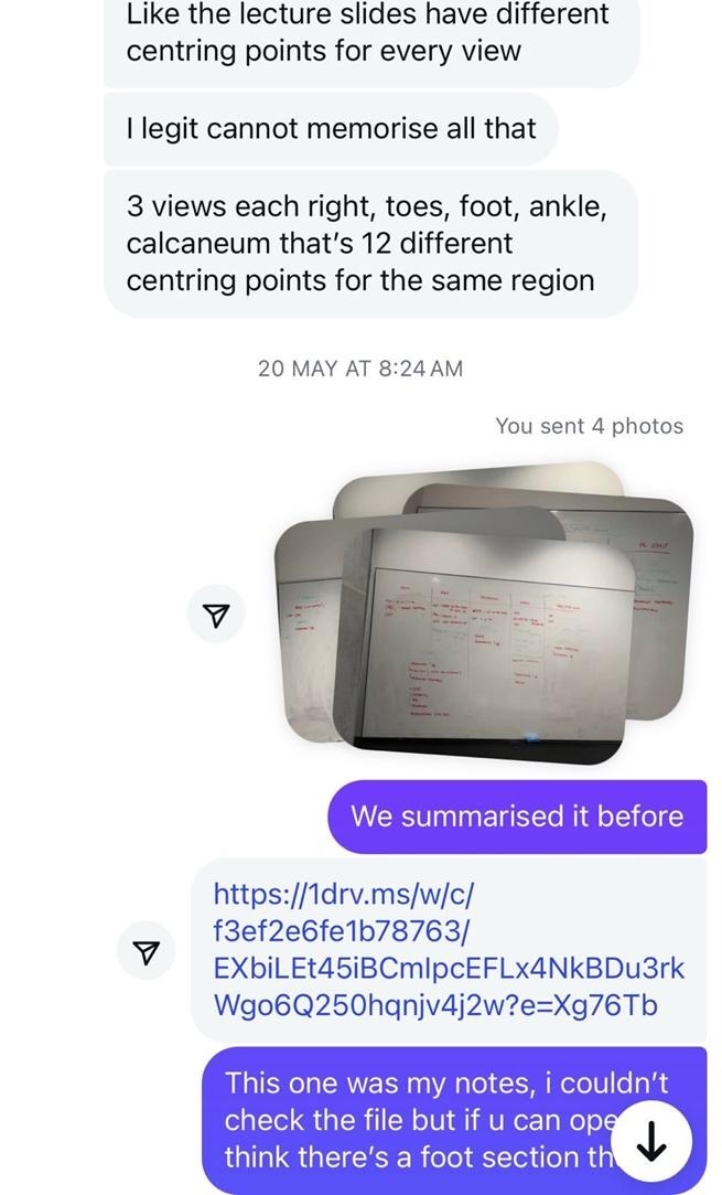 Mentorship conversation with mentee